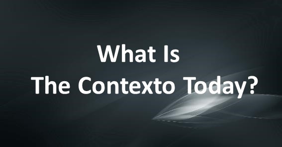 What Is The Contexto Today